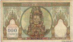 100 Francs TAHITI  1963 P.22A TB