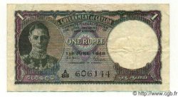 1 Rupee CEYLAN  1948 P.34 TTB