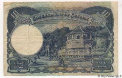 10 Rupees CEYLAN  1944 P.036Aa TTB