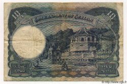 10 Rupees CEYLAN  1946 P.46 TB à TTB