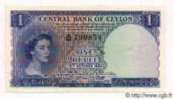 1 Rupee CEYLAN  1954 P.49 SPL