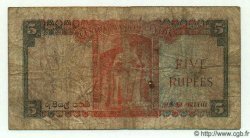 5 Rupees CEYLAN  1954 P.54 B+