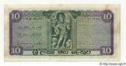 10 Rupees CEYLAN  1969 P.74a TTB+
