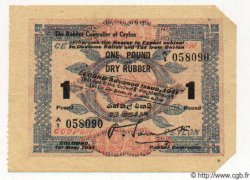 1 Pound CEYLAN  1941 P.- SPL