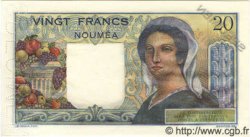 20 Francs Spécimen NOUVELLE CALÉDONIE  1963 P.50cs NEUF