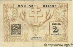 2 Francs NOUVELLE CALÉDONIE  1943 P.56a TTB+