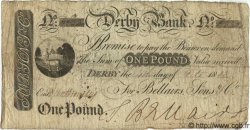 1 Pound ANGLETERRE Derby 1813 G.0984 B
