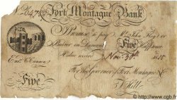 5 Pounds ANGLETERRE Fort Montague 1815 G.6095A AB