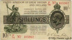 10 Shillings ANGLETERRE  1919 P.356 TB+