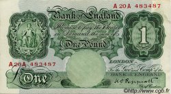 1 Pound ANGLETERRE  1934 P.363c SUP