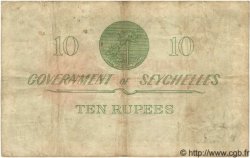 10 Rupees SEYCHELLES  1954 P.12a TTB