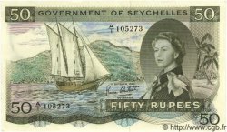50 Rupees SEYCHELLES  1970 P.17c pr.NEUF