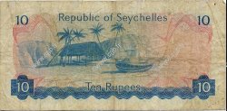 10 Rupees SEYCHELLES  1976 P.19a B+