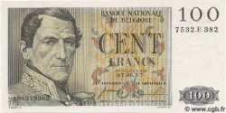100 Francs BELGIQUE  1957 P.129b NEUF