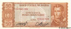 50 Pesos Bolivianos BOLIVIE  1962 P.162 NEUF