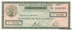 500000 Pesos Bolivianos BOLIVIE  1984 P.189 NEUF