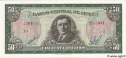 50 Escudos CHILI  1970 P.140 NEUF