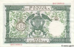 1000 Pesetas ESPAGNE  1957 P.149a SPL