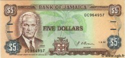 5 Dollars JAMAÏQUE  1992 P.70d NEUF