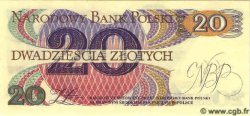 20 Zlotych POLOGNE  1982 P.149 NEUF