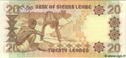 20 Leones SIERRA LEONE  1988 P.16 pr.NEUF