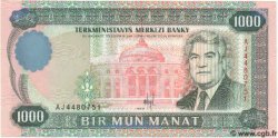 1000 Manat TURKMÉNISTAN  1995 P.08 NEUF