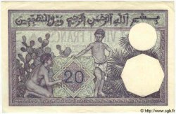 20 Francs TUNISIE  1939 P.06b SPL