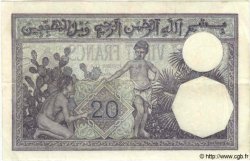 20 Francs TUNISIE  1939 P.06b TTB+ à SUP