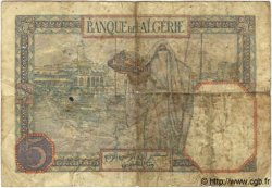 5 Francs TUNISIE  1939 P.08b B+