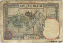 5 Francs TUNISIE  1941 P.08b B+
