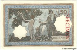 50 Francs Spécimen TUNISIE  1924 P.09s pr.NEUF