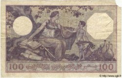 100 Francs TUNISIE  1928 P.10a TB+
