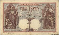 1000 Francs TUNISIE  1938 P.11b pr.TTB