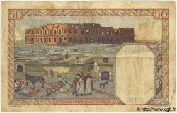 50 Francs TUNISIE  1939 P.12a B+