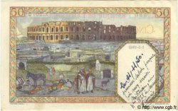 50 Francs TUNISIE  1945 P.12b TTB