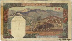 100 Francs TUNISIE  1940 P.13a B à TB