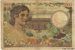 1000 Francs TUNISIE  1942 P.20a B+