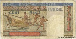 100 Francs TUNISIE  1947 P.24 pr.TB