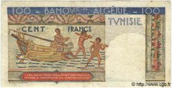 100 Francs TUNISIE  1947 P.24 TB