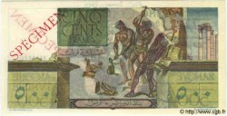 500 Francs Spécimen TUNISIE  1947 P.25s SPL