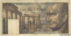 5000 Francs TUNISIE  1950 P.30 pr.TB