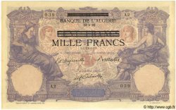 1000 Francs sur 100 Francs Non émis TUNISIE  1892 P.31 pr.NEUF