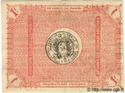 1 Franc TUNISIE  1918 P.36b TTB+
