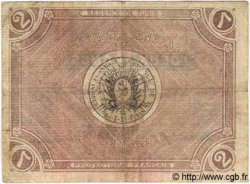 2 Francs TUNISIE  1918 P.37b B+