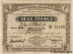 2 Francs TUNISIE  1918 P.38 TTB