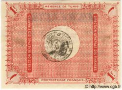 1 Franc TUNISIE  1919 P.46b pr.SUP
