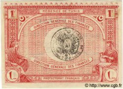 1 Franc TUNISIE  1920 P.49 SPL