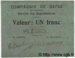 1 Franc TUNISIE  1916 P.--