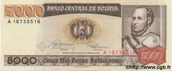5000 Pesos Bolivianos BOLIVIE  1984 P.168a pr.NEUF