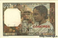 100 Francs COMORES  1963 P.03b2 NEUF